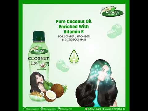 NIKHAR HERBALS COCONUT LITE OIL 200ML