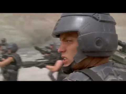 Starship Troopers (Johnny Rico Kills Tanker Bug Scene)