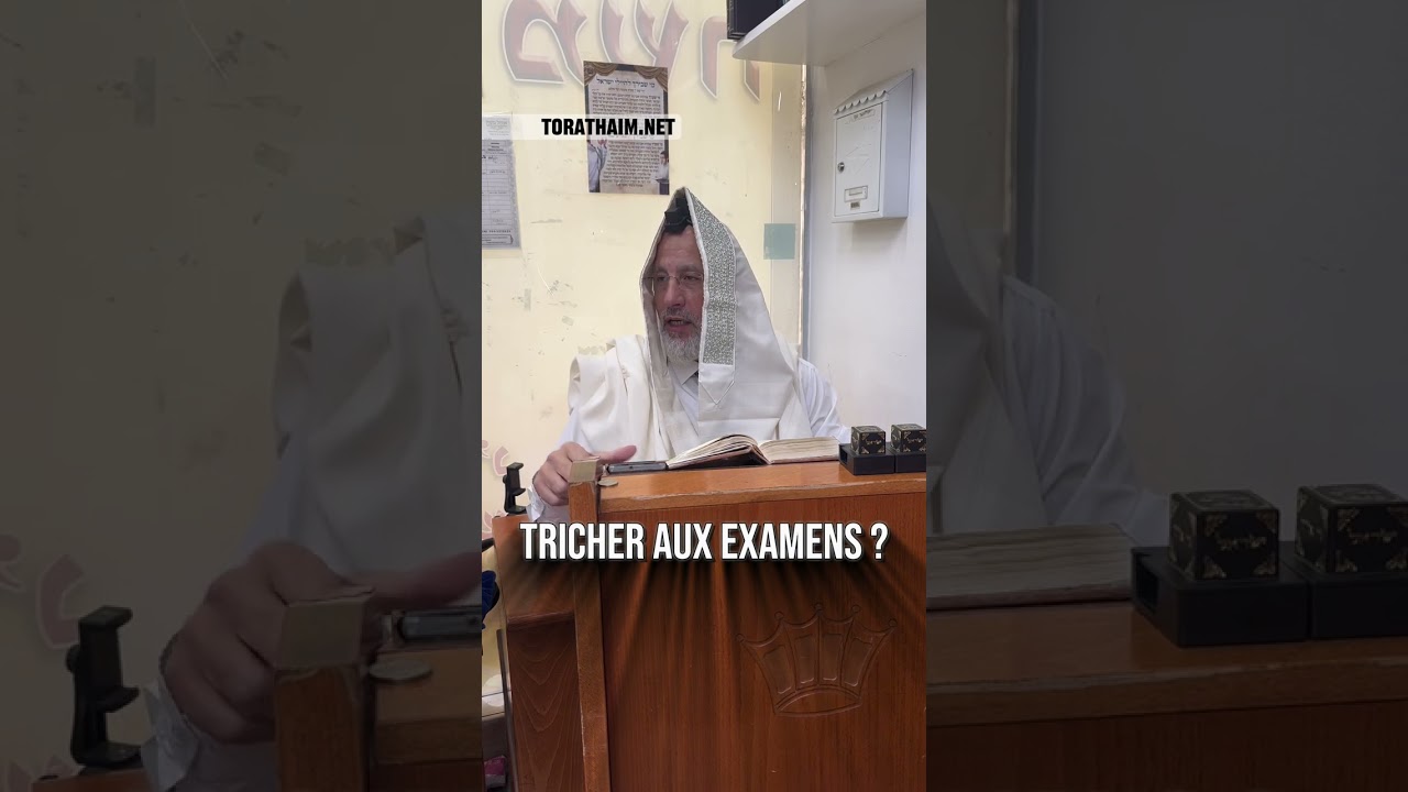 Tricher aux examens, permis ?