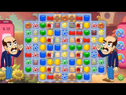 Homescapes - Level 1030 Super Hard Level No Boosters Gameplay Walkthrough - New Update