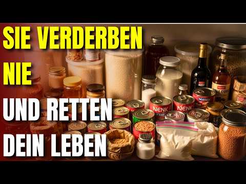 20 Lebensmittel, DIE NIE ABLAUFEN (Und Dein Leben Retten Können)