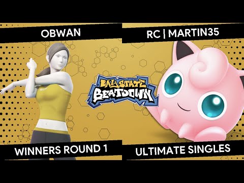 Bay State Beatdown 144 - Obwan (Wii Fit Trainer) vs RC | Martin35 (Jigglypuff) - Winners Round 1