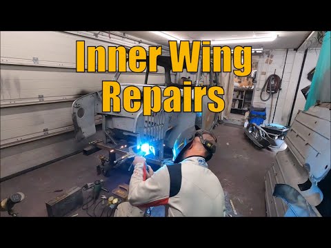 Inner Wing Repairs - Cooper S Mk3 Restoration - Classic Mini Workshop Pt.34
