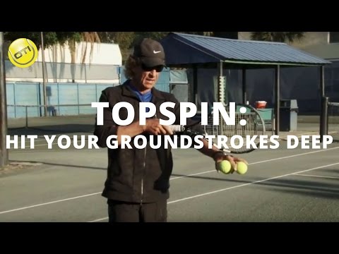 How To Hit Your Topspin Groundstrokes Deep