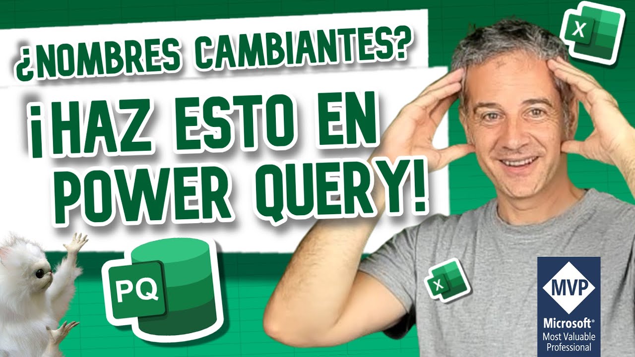 ¿Columnas con nombres distintos en Power Query? 