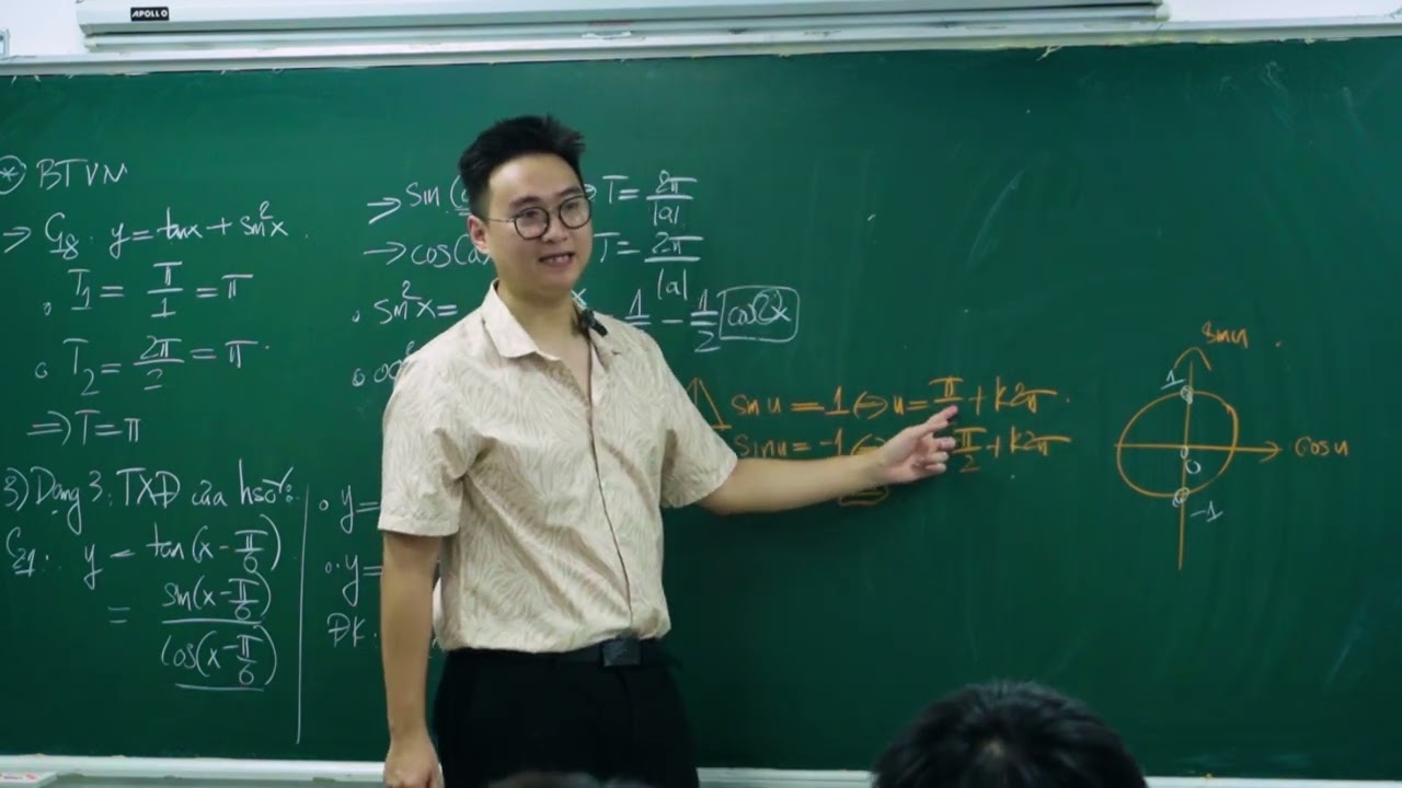 (ZOOM) HÀM SỐ LƯỢNG GIÁC BUỔI 2 (TẬP XÁC ĐỊNH)
