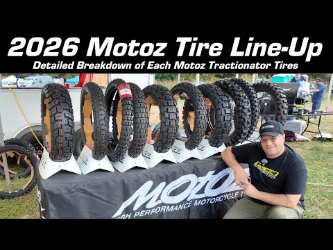 Motoz Adventure Tire Line-up 2026 | GPS, Adventure, RallZ, Desert HT & Outback Race Explained