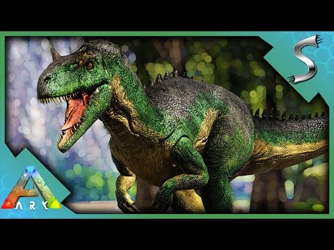 WE FINALLY TAMED SOMETHING BIG! ALLOSAURUS TAMING! - Ark: Jurassic Park [E16]