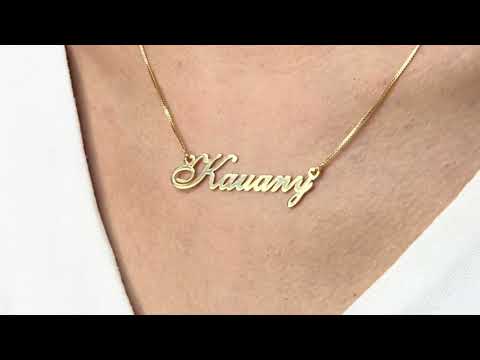 Colar de Nome Personalizado