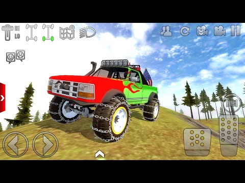 Offroad Jeep Car Driving Simulator 3D - Real Uphill Jeep Drive 2024 - Android Gameplay #3