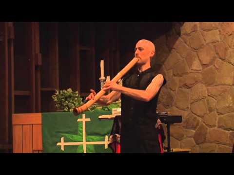 Taimu shakuhachi, bass bamboo flute 