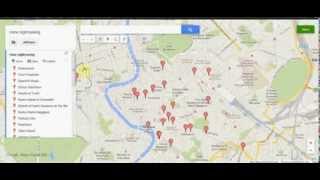 (Using Google Maps to help plan a *European vacation*) More easily