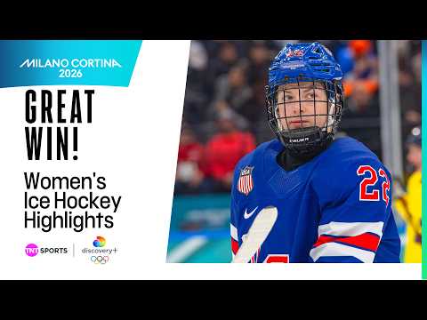 SOLID PERFORMANCE! 👏 | Women's Ice Hockey - USA vs Sweden Highlights | Winter Olympics 2026