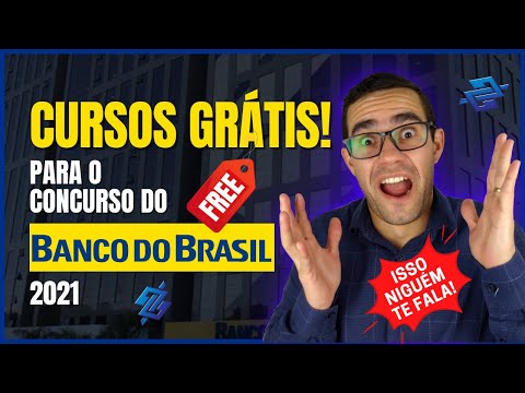 3 Formas Incríveis De COMO ESTUDAR PARA O BANCO DO BRASIL DE GRAÇA | Curso Gratuito Banco Do Brasil