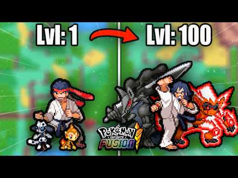 Pokémon Infinite Fusion Challenge: Can you beat it with just the FIGHTING type?! 🥊🔥