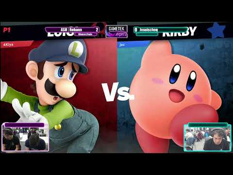 Gametek Night 2022.22 Winners Final - ASU | Réhann (Luigi) Vs. Jesuischoq (Kirby)