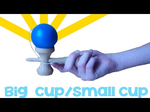 How to Big Cup / Small Cup ll Beginner Kendama Tutorial