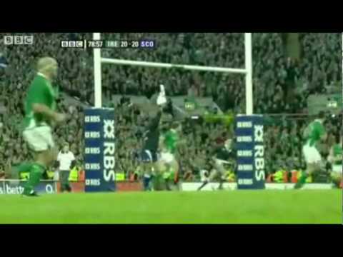 Dan Parks Penalty  Scotland versus Ireland 2010