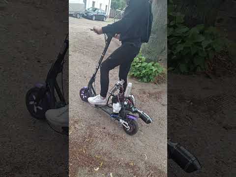 Hulajnoga spalinowa 😂😂 #ebike