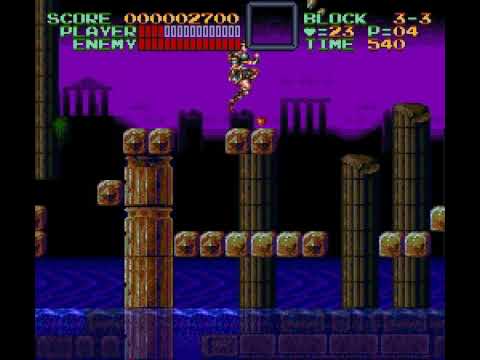 Super Castlevania 4: Stage 3 Ring Glitch/Eyeball Boost...(Speed Ran)