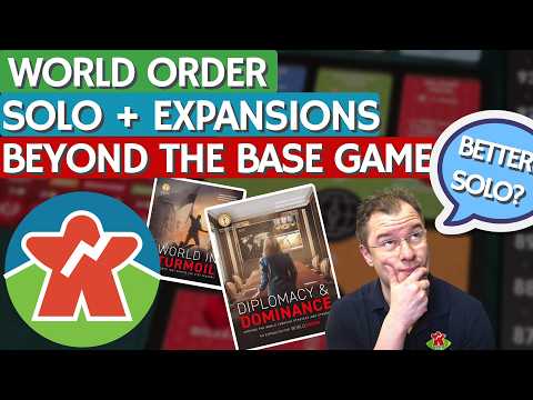 World Order - Expansions and Solo Mode Review
