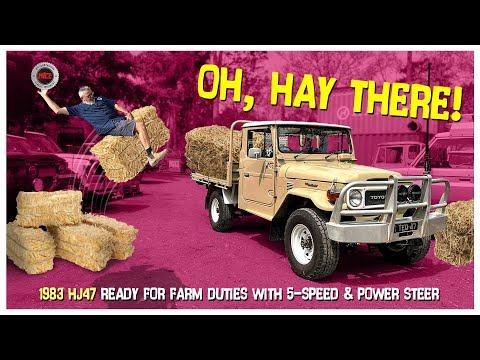 1983 HJ47 Mint Farm Rig in for 5-Speed and Power Steer Conversion - Mr Landcruiser