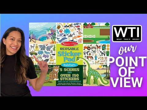 Melissa & Doug Reusable Sticker Pads - WTI product video review