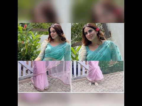 Shraddha arya designers saree❤️#preeta #kundalibhagya #shorts