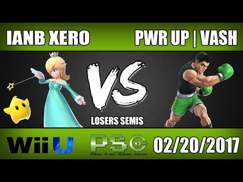 IANB Xero (Rosalina & Luma) vs PowerUp | Vash (Little Mac) - Wii U Losers Semis - S4M