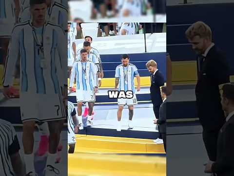Messi wurde jetzt das erste mal nach der WM gesehen