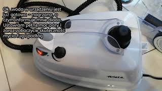 Ariete XVapor Deluxe 4146 - Mycie fug. Prezentacja: Napisy