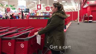 buying groceries using a debit card