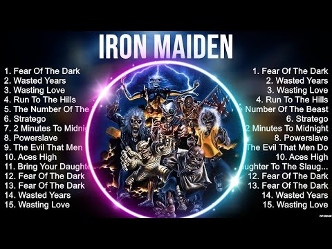 Iron Maiden Playlist Of All Songs ~ Iron Maiden Greatest Hits Full Album