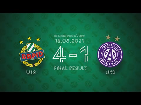 SK Rapid Wien U12 - FK Austria Wien U12 / 18.08.2021 / 4-1