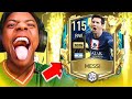 IShowspeed Fifa Mobile Pack opening Trophy Titans Messi Ronaldo Crazy Reaction#ishowspeed#fifamobile