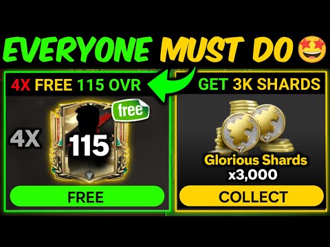 FREE 4x 115 OVR Players in FC Mobile - DO THIS = 3K Shards Easily | Mr. Believer