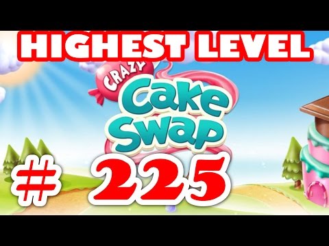 Crazy Cake Swap Level 225 - Walkthrough ( No Booster )