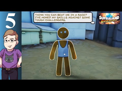 Let's Play Supraland: Six Inches Under (Blind) Part 5 - Racing Rod Is Back! and Glitched?