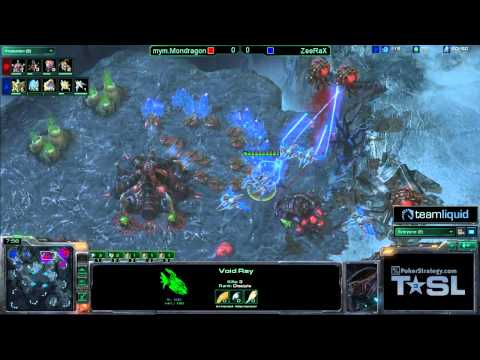 Game 1 - MYM.Mondragon vs ZeeRaX - TSL3 Ro32 Match 15