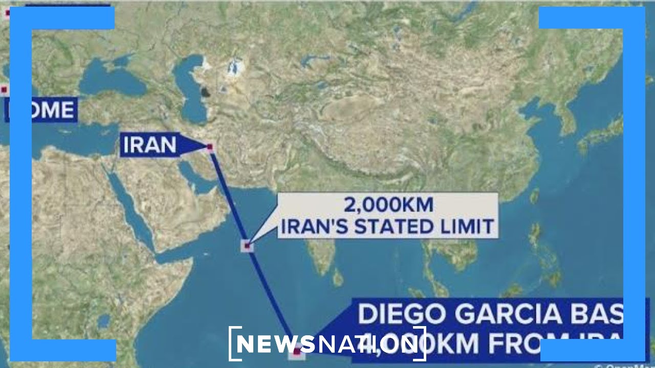 Iran fires missiles toward Diego Garcia: Report | NewsNation Live