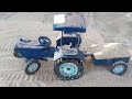 Diy Tractor Mini Making Trolley Diy Tractor Tractorvideo