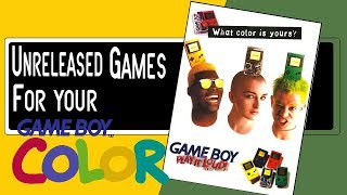 Unreleased games for your GameBoy Color