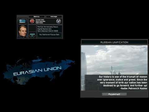 TNO-style Russian Unification Super Event Compilation (HOI4 Beyond Earth Preview)