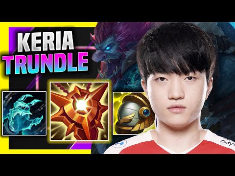 LEARN HOW TO PLAY TRUNDLE SUPPORT LIKE A PRO! - T1 Keria Plays Trundle Support vs Blitzcrank!