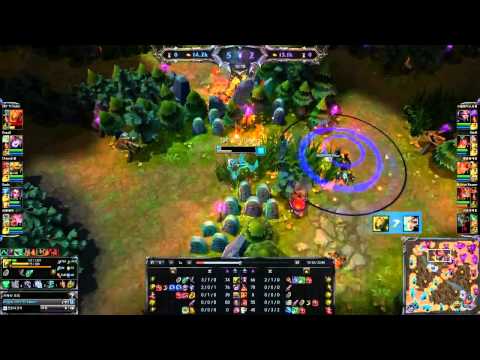 League of Legends Shorts - Unbelievable Akali Escape - SKT T1 Faker - April 2014