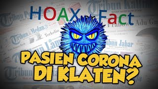 Hoax or Fact: Warga Klaten Terpapar Virus Corona?