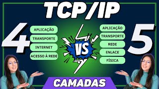 How many layers does TCP/IP have?