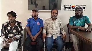 ৪৫ নং ওয়ার্ডের নতুন আশার আলো কাজী মোঃ ফয়েজ; পাশে দাঁড়িয়েছে সর্বস্তরের এলাকাবাসী।