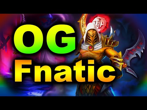 OG vs FNATIC - AMAZING GAME EU vs SEA -  ESL ONE STOCKHOLM 2022 MAJOR DOTA 2