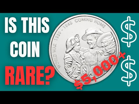 Rare? 2005 20 cent World War Coming Home 1939 - 1945 Australian coin $5,000+